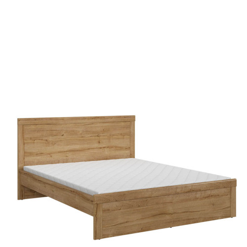 Фото ліжка HOLTEN LOZ/140 BRW дуб уотерфорд – вигляд збоку