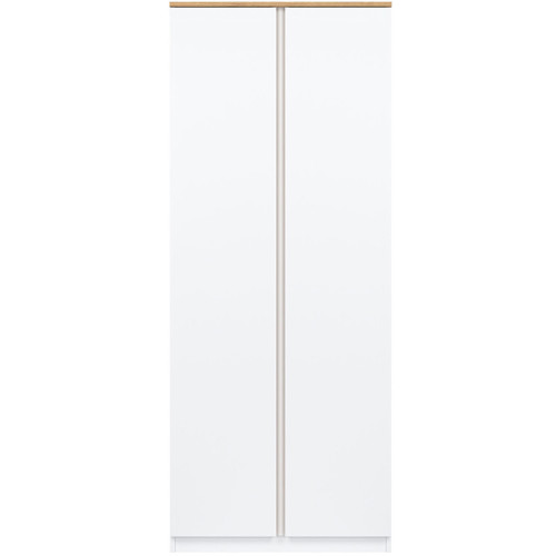 Фото шафи REMI RM10 LIVEO BOGFRAN білий / дуб евок – вигляд спереду