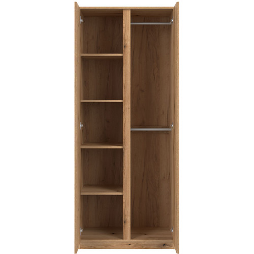 Фото шафи REMI RM10 LIVEO BOGFRAN дуб евок – вигляд спереду наповнення