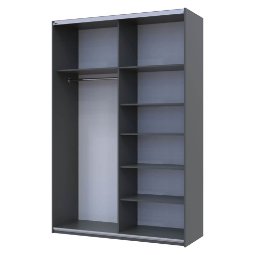 G-КАЙЗЕР Шафа-купе 2 ДСП ДОРОС (DOROS) 160х60х240  | Doros