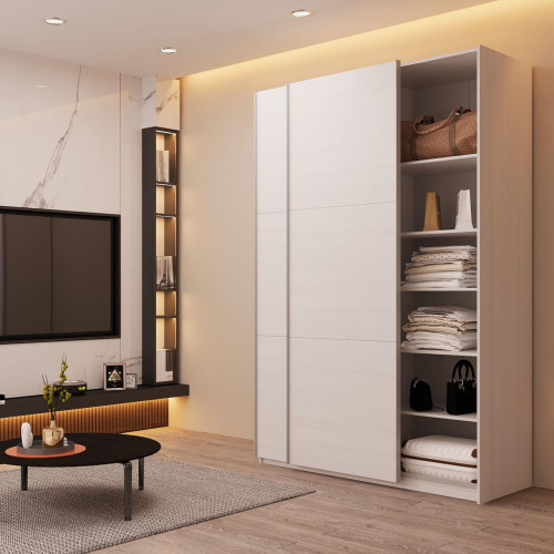 G-КАЙЗЕР Шафа-купе 2 ДСП ДОРОС (DOROS) 160х60х240