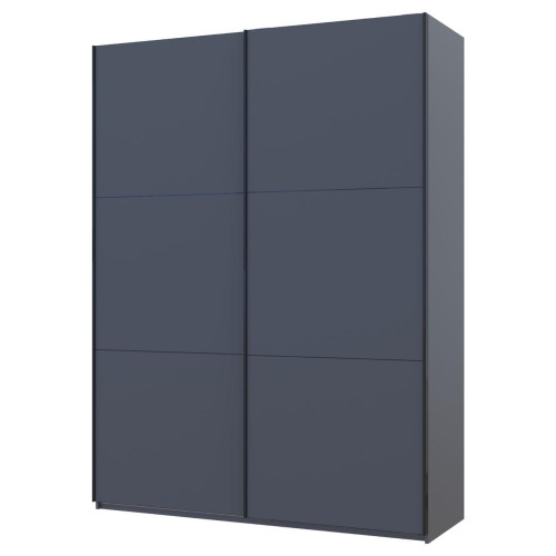 Фото шафи-купе 2 ДСП G-КАЙЗЕР ДОРОС (DOROS) 160х60х240 графіт