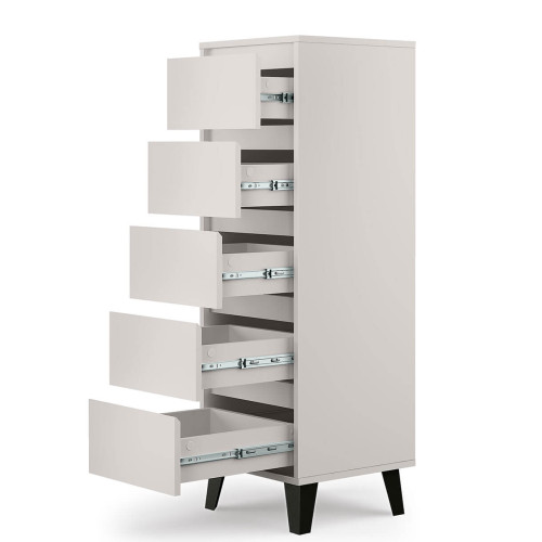 Фото комода BORG 5S/40 MEBELBOS кашемір – наповнення