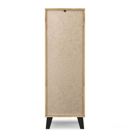 Фото комода BORG 5S/40 MEBELBOS дуб артизан – тильна сторона