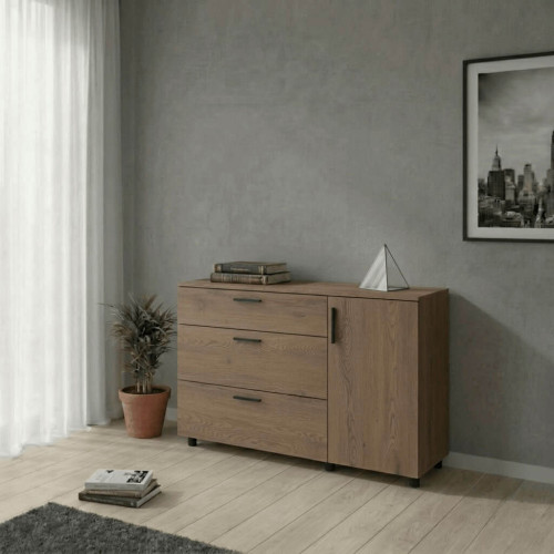 Фото комода ТОРН 3Ш/1Д ДОРОС (DOROS) кремона канноло в інтер'єрі