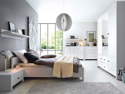 Фото шафи КРІСТІНА SZF5D2S БРВ ВМК в інтер'єрі спальні