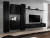 Фото гостиной SWITCH VI ZZ ASM MEBLE черный / черный глянец