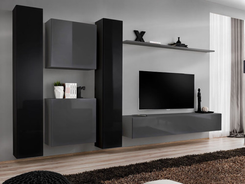Фото гостиной SWITCH VI ZG ASM MEBLE черный / графит