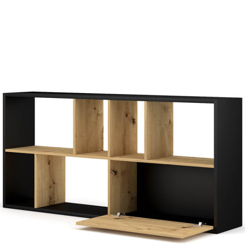 SPACE VIVALDI черный / дуб артизан (горизонтальное положение)