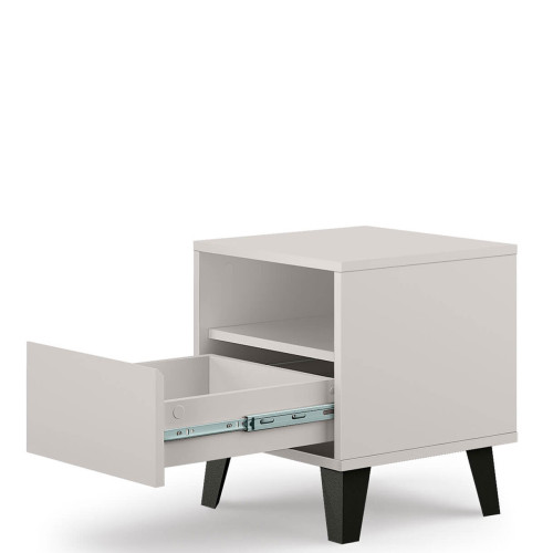 Фото приліжкової тумбочки BORG 1S MEBELBOS кашемір – наповнення