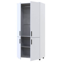 ТОРН Шафа 2 ДСП штанга ДОРОС (DOROS) білий