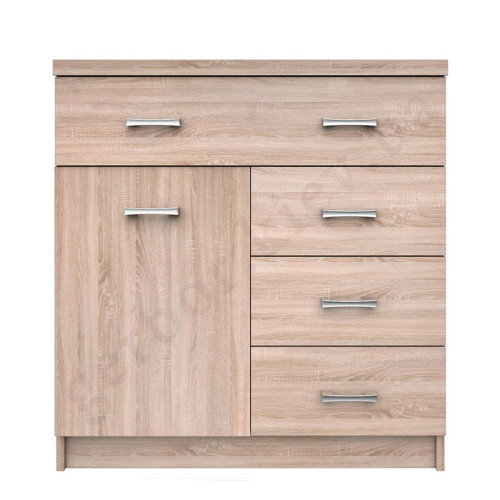Фото комода KOM 1D4S TOP-MIX VMV Holding дуб сонома