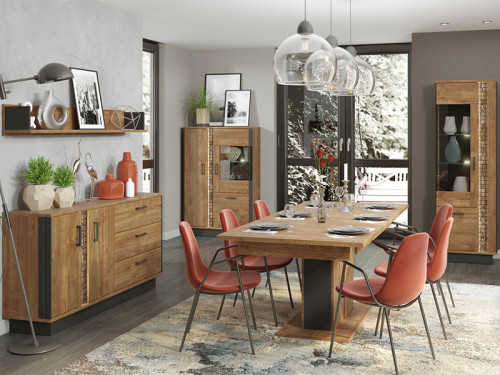 Фото комода DORIAN DN3 BOGFRAN в интерьере столовой