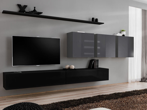 Фото гостиной SWITCH VII ZG ASM MEBLE черный / графит