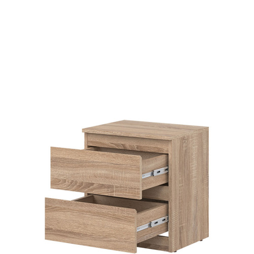 Фото тумби REMI RM12 LIVEO BOGFRAN дуб сонома – вигляд справа наповнення