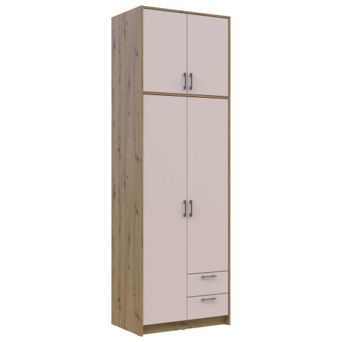 РОНДІ Шафа з високою антресоллю 2 ДСП ДОРОС (DOROS) 82х52х260