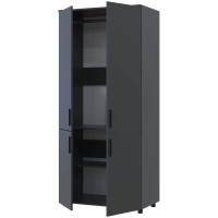 ТОРН Шафа 2 ДСП штанга ДОРОС (DOROS) антрацит