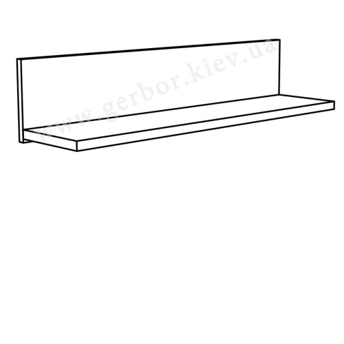 На фото схема полки TAHOE TA17 BOGFRAN