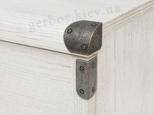 Фото письмового столу ІНДІАНА аризонська (каньйон) JBIU1D1S/120 БРВ (ВМК) – накладки в верхньому кутку