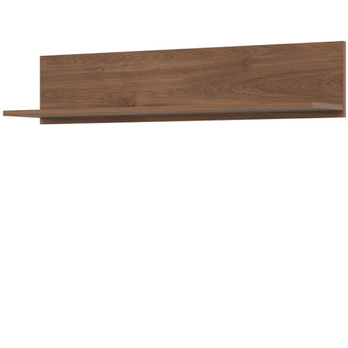 Фото настінної полиці REMI RM13 LIVEO BOGFRAN дуб кастелло – вигляд збоку