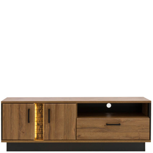 Фото тумбы под телевизор DORIAN DN1 BOGFRAN с подсветкой вставки