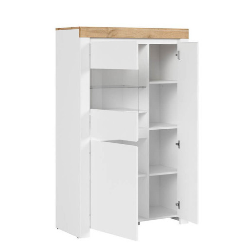 Фото їдальні HOLTEN BRW – наповнення вітрини