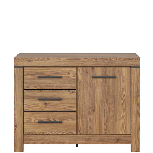 Фото тумбы BALIN KOM1D3S BRW лиственница sibiu золотая - вид спереди