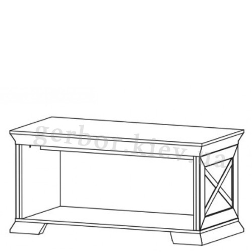 На фото схема журнального столика МАРСЕЛЬ Гербор
