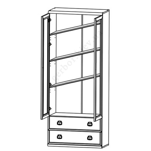 Фото вітрини ІНДІАНА аризонська (каньйон) JWIT2D2S/80 БРВ (ВМК) – схема наповнення