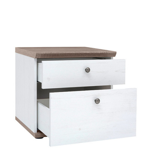 Фото наполнения прикроватной тумбочки KOM2S/5/5 STOCKHOLM BRW