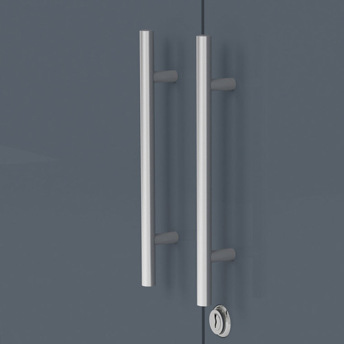 Фото тумбы OFFICE LUX REG2D/114 BRW - ручки