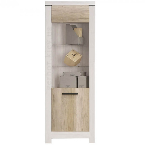 Фото вітрини REG1W БЕЛЕН Гербор сосна каньйон / дуб корабельний