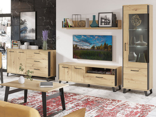 Фото журнального столика LOFT LT15 BOGFRAN в интерьере гостиной