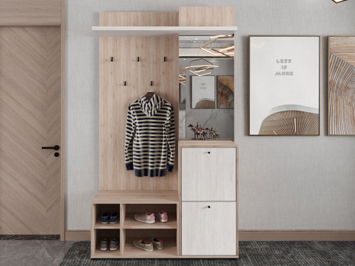 Фото передпокою ЛУЇЗА 2 Гербор дуб сан-ремо світлий / сосна каньйон – вигляд спереду