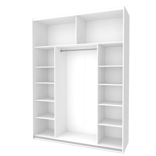 G-КАЙЗЕР Шафа-купе 1 ДСП / 1 Дзеркало ДОРОС (DOROS) 180х60х240