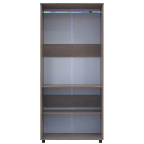 Фото шафи ТОРН 2 ДСП штанга ДОРОС (DOROS) кремона канноло – вигляд спереду наповнення