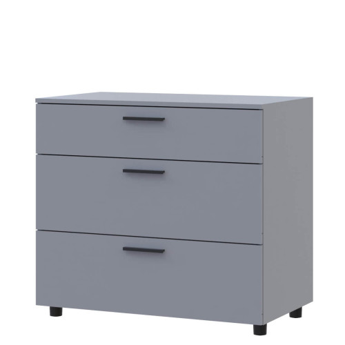 Фото сірого комода ТОРН 3Ш ДОРОС (DOROS)