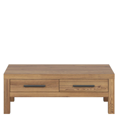 Фото журнального столика BALIN LAW2S/110 BRW лиственница sibiu золотая - вид спереди