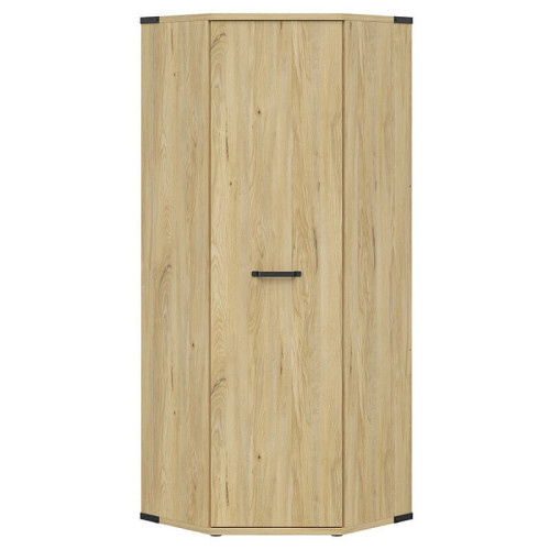 Фото углового шкафа LARA SZFN1D BRW – вид спереди