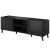 Фото тумби ТВ ABETO 150 CAMA MEBLE чорний / чорний глянець – ніші по центру