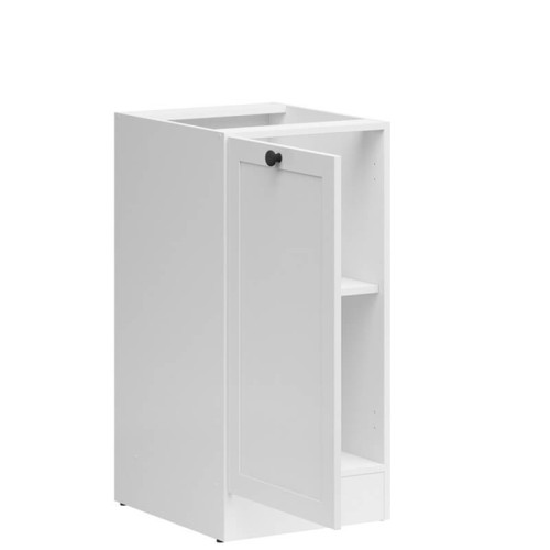 Фото лівої тумби JUNONA LINE D1D/40/82L BBL BRW білий – наповнення
