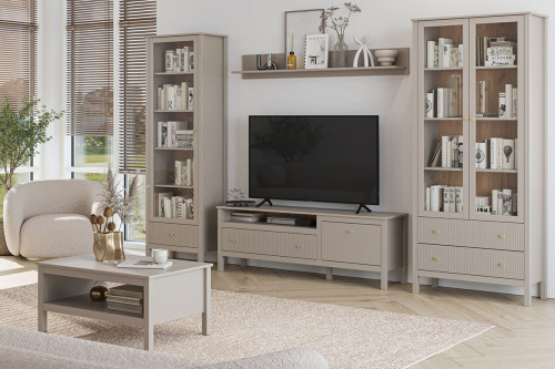 Фото полиці 160 KLEO MEBELBOS в інтер'єрі вітальні