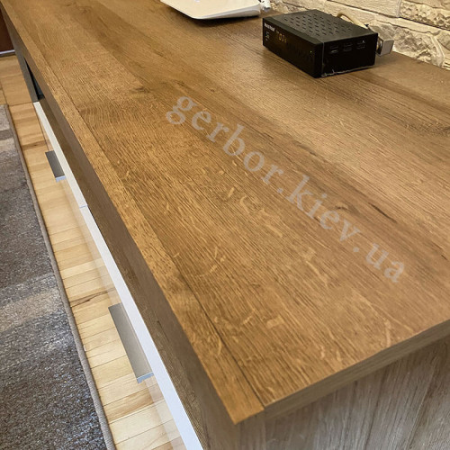 Фото тумбы ТВ BALDER RTV2S BRW от покупателя – столешница