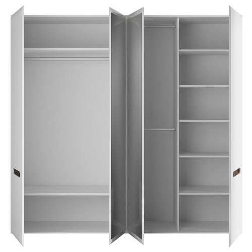 Фото шкафа AZTECA TRIO SZF2D2L/21/22 BRW - наполнение