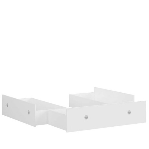 Фото комплекта белых ящиков NEPO PLUS LOZ3S/160_OPCJA BRW