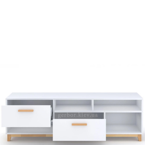 Фото вітальні STEKA ВМВ – наповнення тумби ТВ