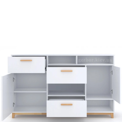 Фото вітальні STEKA ВМВ – наповнення комоду