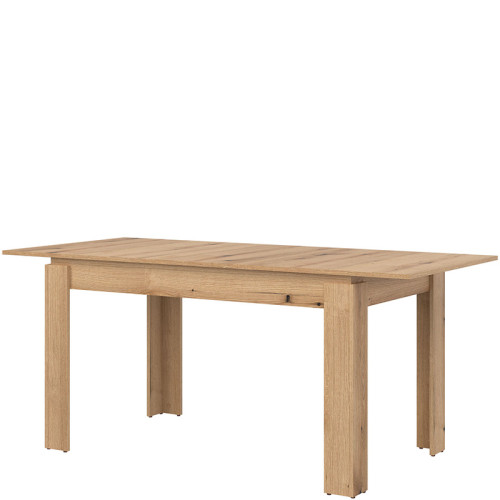Фото обіднього столу ST06 LIVEO BOGFRAN дуб евок в розкладеному вигляді – вигляд збоку