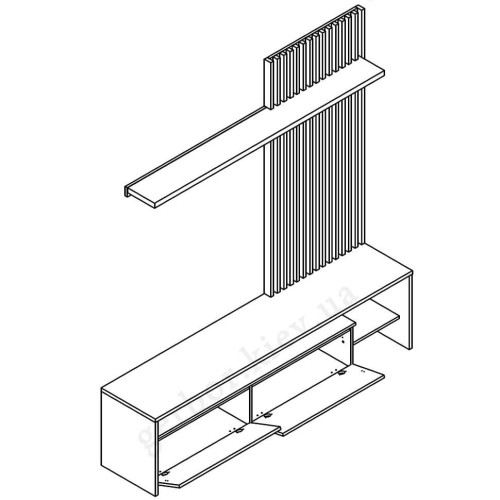 Фото вітальні НЕО 2 Гербор – схема наповнення