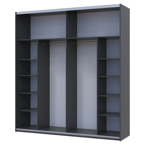 G-КАЙЗЕР Шафа-купе 2 ДСП / 3 частини ДОРОС (DOROS) 220х60х240  | Doros